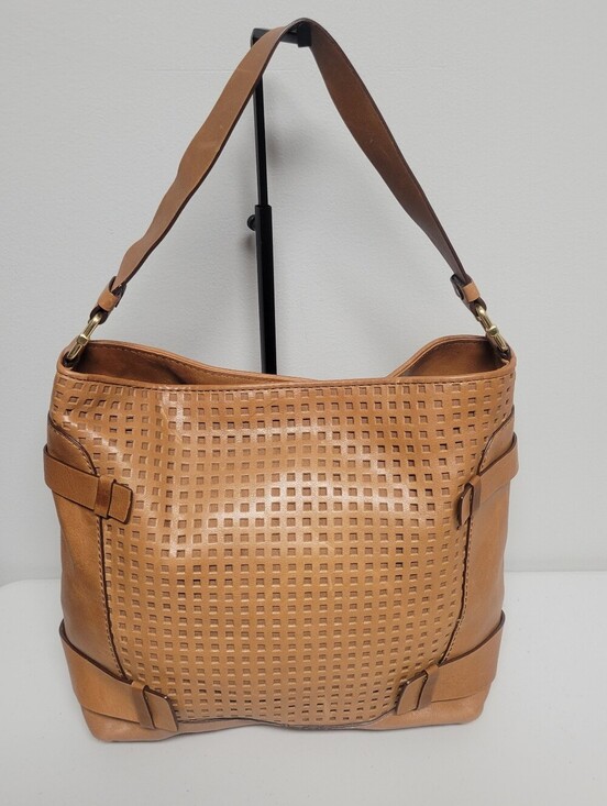 MICHAEL Michael Kors Handbags - MICHAEL Michael Kors Yatcht Club Woven Leather Shoulder Bag.